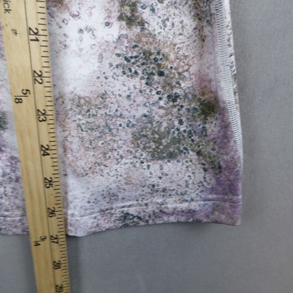 Lululemon Top Womens 4 Cool Racerback Short Tank Luon Sugar Crush Multi - Picture 3 of 7